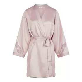 Satin Kimono, English Rose