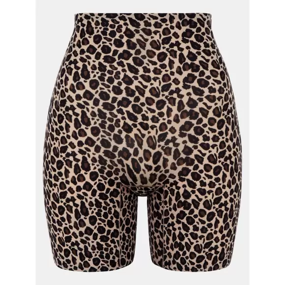 Chantelle - Soft Stretch Shorts Med Langt Ben, Leopard