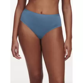 Soft Stretch String Stribet, Jeans Blue