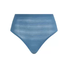 Soft Stretch String Stribet, Jeans Blue