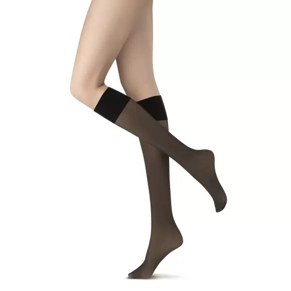 Oroblu - Mi Bas Jeune Knee-High 20, Black