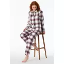 Schiesser - Pyjamas Woven Lang Ærme, Multicolor