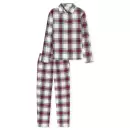 Schiesser - Pyjamas Woven Lang Ærme, Multicolor