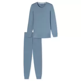 Pyjamas Lang Ærme, Blue Grey