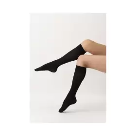 Mi-Bas Opaque Knee-High 50, Black