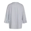 CCDK Copenhagen - Ninna Natbluse 3/4 Ærme, Faded Denim Stripe