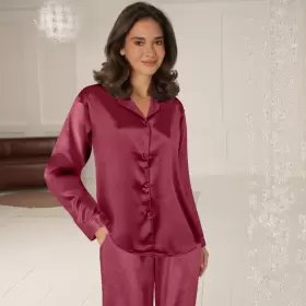 Satin Pyjamas, Ruby Red