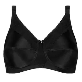 Nancy Non-Wired Bra Protese, Black