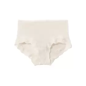 Richesse Lace Panty, Uld/Silke Råhvid