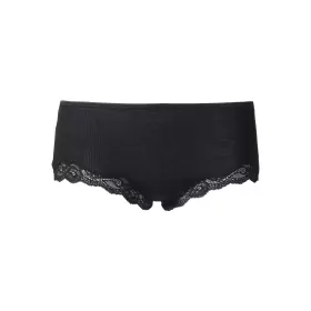 Richesse Lace Panty, Uld/Silke Sort