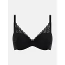 Femilet - Floral Touch Bra Fill, Black