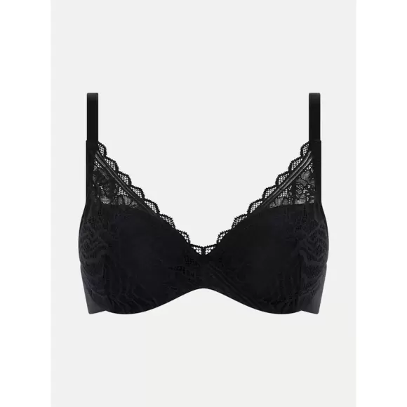 Femilet - Floral Touch Bra Fill, Black