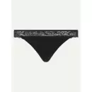 Femilet - Floral Touch Tanga, Black