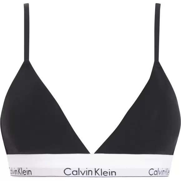 Calvin Klein - Lightly Lined Triangle Bra, Black