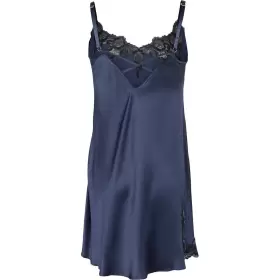 Pure Silk Slip, Indigo