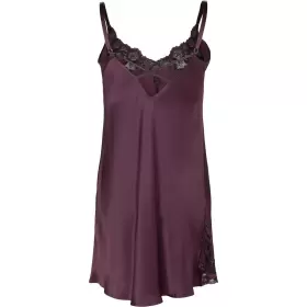 Pure Silk Slip De Luxe, Italian Plum