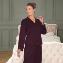 Wiki - Pure Silk Pyjamas, Italian Plum