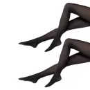 Wolford - Velvet De Luxe 50Den Duo pack, Black 