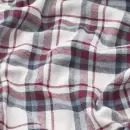 Wiki - Cotton Flannel Natskjorte, Blue/red Checks