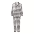 Wiki - Cotton Flannel Pyjamas, Deer/Rose Checks