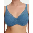 Femilet - Floral Touch Bra Fill, Jeans Blue