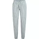 Wiki - Bambus Pyjamas Lang Ærme, Blue Grey Stripe