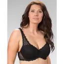 TROFÉ - Irene Padded Bra, Black