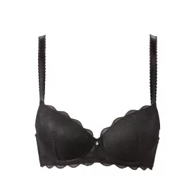 Julia Lace Padded Bra, Black