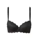 TROFÉ - Julia Lace Padded Bra, Black