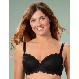 Julia Lace Padded Bra, Black