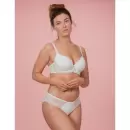 TROFÉ - Julia Lace Padded Bra, Off-White