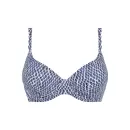 Femilet - Tidra Bikinitop , Blue Reptile