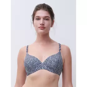 Tidra Bikinitop , Blue Reptile