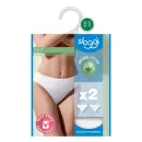 Sloggi - Sloggi 24/7 Bomuld Tai 2-Pak, White