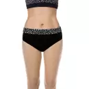 Amoena - Manila Bikini Trusse M/Foldekant, Black